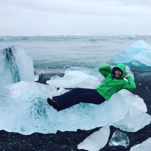 Lounging on Diamond Beach