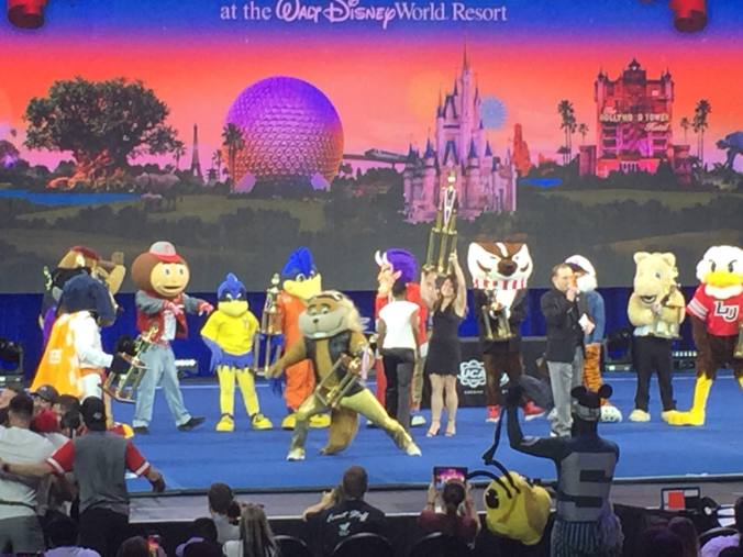 college mascot competition